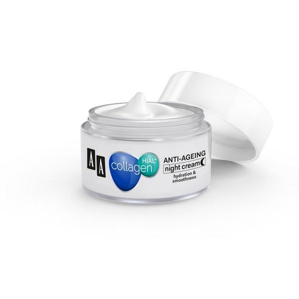 Collagen Hial Plus Smoothing and Regenerating Night Cream 50 ml 3