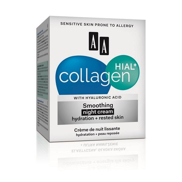 Collagen Hial Plus Smoothing and Regenerating Night Cream 50 ml 4